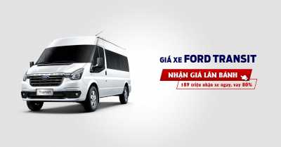 Giá lăn bánh Ford Transit 2025 - Xe 16 chỗ - Cập nhật tháng 05/2025